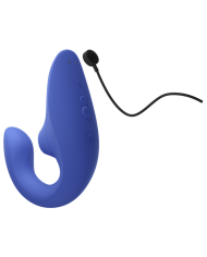 WOMANIZER BLEND ESTIMULADOR VIBRADOR RABBIT AZUL