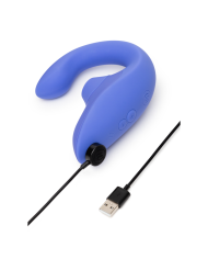 WOMANIZER BLEND ESTIMULADOR VIBRADOR RABBIT AZUL
