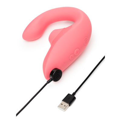 WOMANIZER BLEND ESTIMULADOR VIBRADOR RABBIT ROSA