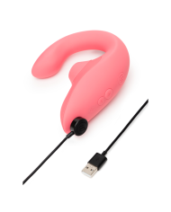 WOMANIZER BLEND ESTIMULADOR VIBRADOR RABBIT ROSA