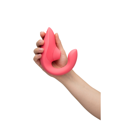 WOMANIZER BLEND ESTIMULADOR VIBRADOR RABBIT ROSA