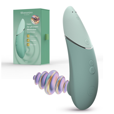 WOMANIZER NEXT ESTIMULADOR DE CLITORIS VERDE CLARO