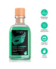 ORGIE SET DE MASAJE BESABLE MANZANA 100 ML