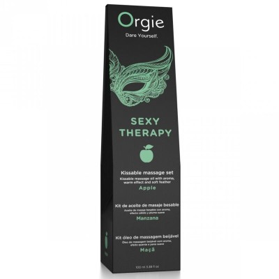 ORGIE SET DE MASAJE BESABLE MANZANA 100 ML