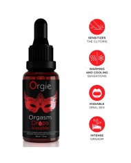 ORGIE ORGASM DROPS KISSABLE GOTAS ESTIMULANTES BESABLES PARA CLITORIS 30 ML