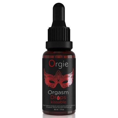ORGIE ORGASM DROPS KISSABLE GOTAS ESTIMULANTES BESABLES PARA CLITORIS 30 ML