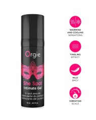 ORGIE SHE SPOT GEL INTIMO ESTIMULANTE PUNTO G 15 ML