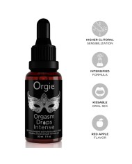 ORGIE ORGASM DROPS INTENSE GOTAS ESTIMULANTES PARA CLITORIS 30 ML
