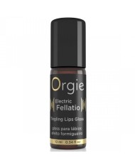 ORGIE ELECTRIC FELLATIO GLOSS LABIAL BESABLE EFECTO VIBRANTE 10 ML