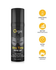 ORGIE XTRA TIME GEL RETARDANTE SIN ANESTESICOS 15 ML