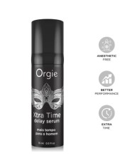 ORGIE XTRA TIME SERUM DE SILICONA RETARDANTE SIN ANESTESICOS 15 ML