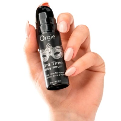ORGIE XTRA TIME SERUM DE SILICONA RETARDANTE SIN ANESTESICOS 15 ML