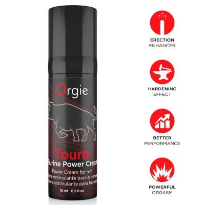 ORGIE TOURO CREMA POTENCIADORA PARA HOMBRE 15 ML