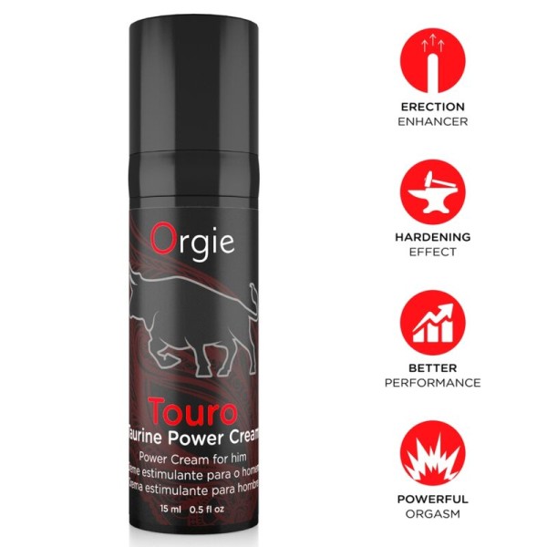 ORGIE TOURO CREMA POTENCIADORA PARA HOMBRE 15 ML