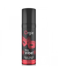 ORGIE SEXY VIBE HOT GEL INTIMO EFECTO VIBRANTE Y CALOR 15 ML
