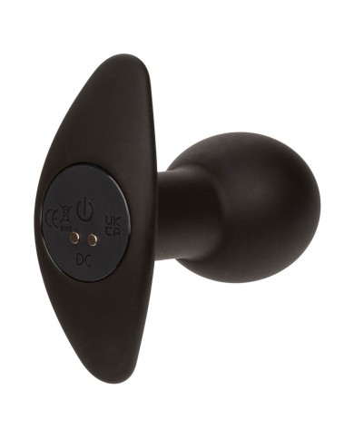 CALEXOTICS ROCK BOTTOM PLUG ANAL 10 VIBRACIONES SILICONA NEGRO CALEXOTICS ROCK BOTTOM PLUG ANAL 10 VIBRACIONES SILICONA NEGRO