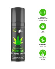 ORGIE HEMP INTENSE ORGASM GEL INTIMO MULTISENSACION CON ACEITE DE CANAMO 15 ML
