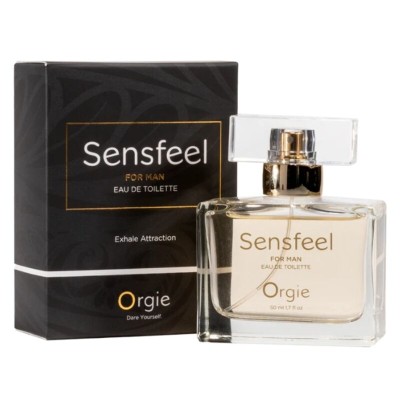ORGIE SENSFEEL EAU DE TOILETTE CON FEROMONAS BOOSTER PARA HOMBRE 50 ML