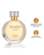 ORGIE SENSFEEL EAU DE TOILETTE CON FEROMONAS BOOSTER PARA MUJER 50 ML