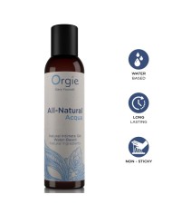 ORGIE ALL NATURAL ACQUA GEL INTIMO BASE AGUA 150 ML