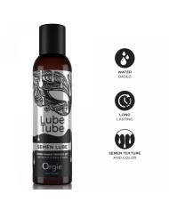 ORGIE LUBE TUBE SEMEN LUBE GEL INTIMO BASE AGUA TEXTURA SEMEN 150 ML