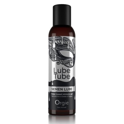 ORGIE LUBE TUBE SEMEN LUBE GEL INTIMO BASE AGUA TEXTURA SEMEN 150 ML