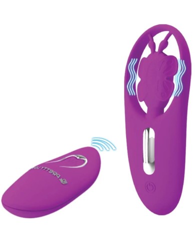 PRETTY LOVE DANCING BUTTERFLY ESTIMULADOR PARA BRAGUITA CON CONTROL REMOTO LILA PRETTY LOVE DANCING BUTTERFLY ESTIMULADOR PARA BRAGUITA CON CONTROL REMOTO LILA