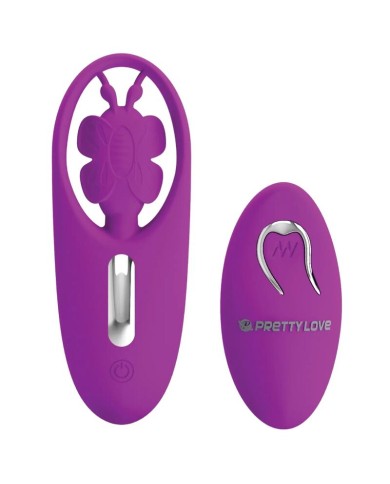 PRETTY LOVE DANCING BUTTERFLY ESTIMULADOR PARA BRAGUITA CON CONTROL REMOTO LILA PRETTY LOVE DANCING BUTTERFLY ESTIMULADOR PARA BRAGUITA CON CONTROL REMOTO LILA