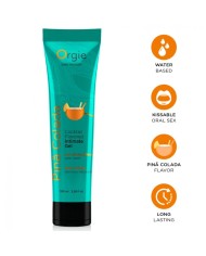 ORGIE LUBE TUBE COCKTAIL PINA COLADA GEL INTIMO BESABLE BASE AGUA 100 ML