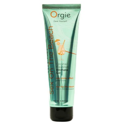 ORGIE LUBE TUBE COCKTAIL SEX ON THE BEACH GEL INTIMO BESABLE BASE AGUA 100 ML