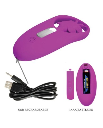 PRETTY LOVE DANCING BUTTERFLY ESTIMULADOR PARA BRAGUITA CON CONTROL REMOTO LILA PRETTY LOVE DANCING BUTTERFLY ESTIMULADOR PARA BRAGUITA CON CONTROL REMOTO LILA