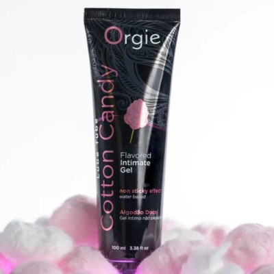 ORGIE LUBRICANTE GEL INTIMO BESABLE BASE AGUA ALGODON DE AZUCAR 100 ML