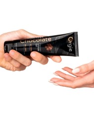 ORGIE LUBE TUBE CHOCOLATE GEL INTIMO BESABLE BASE AGUA 100 ML