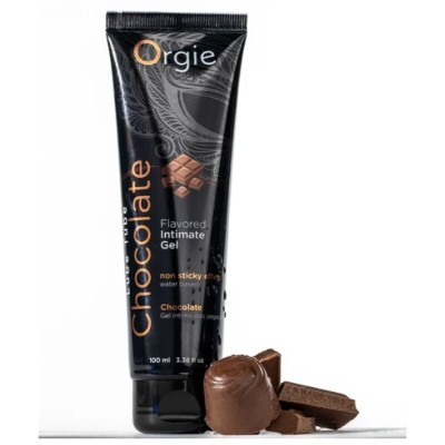 ORGIE LUBE TUBE CHOCOLATE GEL INTIMO BESABLE BASE AGUA 100 ML