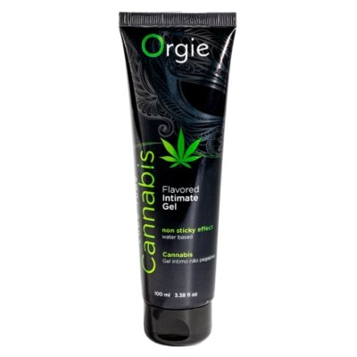 ORGIE LUBE TUBE CANNABIS GEL INTIMO BESABLE BASE AGUA 100 ML