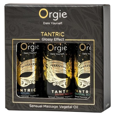 ORGIE TANTRIC MINI SIZE COLLECTION SET ACEITES DE MASAJE 3 X 30 ML