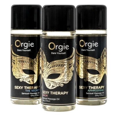 ORGIE SEXY THERAPY SET ACEITES MINIS DE MASAJE 3 X 30 ML
