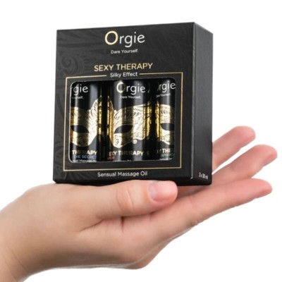 ORGIE SEXY THERAPY SET ACEITES MINIS DE MASAJE 3 X 30 ML