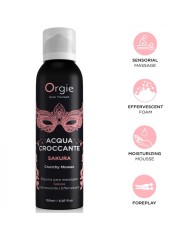 ORGIE ACQUA CROCCANTE ESPUMA CRUJIENTE SAKURA PARA MASAJE 150 ML