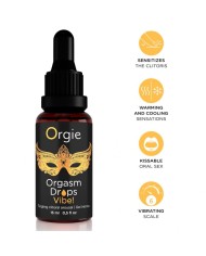 ORGIE ORGASM DROPS VIBE GOTAS ESTIMULANTES EFECTO VIBRANTE PARA CLITORIS 15 ML