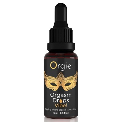ORGIE ORGASM DROPS VIBE GOTAS ESTIMULANTES EFECTO VIBRANTE PARA CLITORIS 15 ML