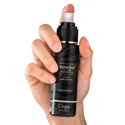 ORGIE SENSFEEL ELIXIR DE SEDUCCION PARA HOMBRE 10 EN 1 CUERPO Y CABELLO 100 ML