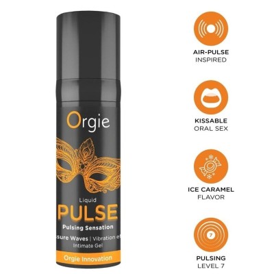 ORGIE PULSE GEL INTIMO BESABLE EFECTO PULSANTE 15 ML