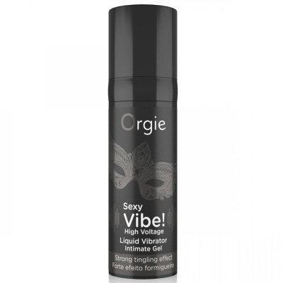 ORGIE SEXY VIBE HIGH VOLTAGE GEL INTIMO EFECTO VIBRANTE EXTRA FUERTE 15 ML