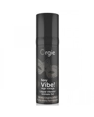 ORGIE SEXY VIBE HIGH VOLTAGE GEL INTIMO EFECTO VIBRANTE EXTRA FUERTE 15 ML