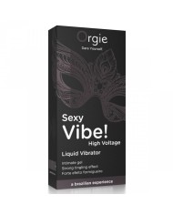 ORGIE SEXY VIBE HIGH VOLTAGE GEL INTIMO EFECTO VIBRANTE EXTRA FUERTE 15 ML