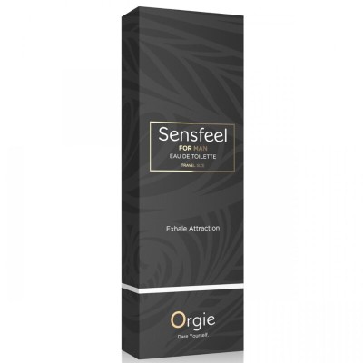 ORGIE SENSFEEL EAU DE TOILETTE CON POTENCIADOR DE FEROMONAS TAMANO VIAJE PARA HOMBRE 10 ML