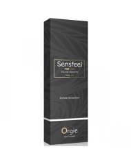 ORGIE SENSFEEL EAU DE TOILETTE CON POTENCIADOR DE FEROMONAS TAMANO VIAJE PARA HOMBRE 10 ML