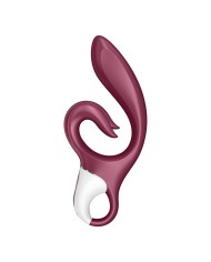 SATISFYER LOVE ME VIBRADOR RABBIT ROJO