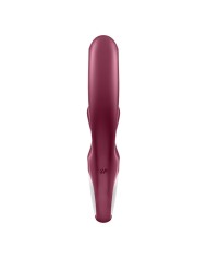 SATISFYER LOVE ME VIBRADOR RABBIT ROJO
